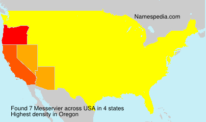 Surname Messervier in USA Surname Messervier in USA