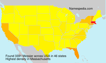 Surname Messier in USA Surname Messier in USA