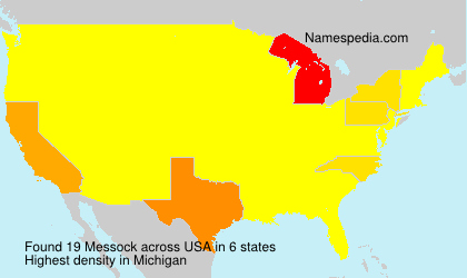 Surname Messock in USA Surname Messock in USA