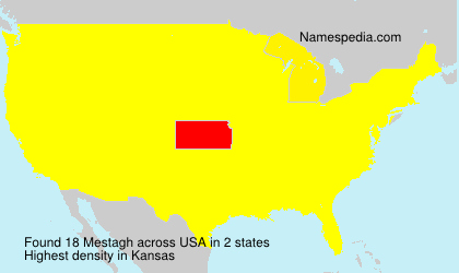 Surname Mestagh in USA Surname Mestagh in USA