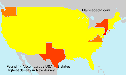 Surname Metch in USA Surname Metch in USA