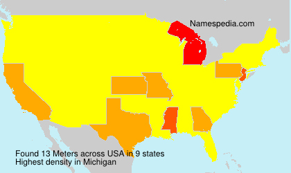 Surname Meters in USA Surname Meters in USA