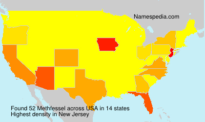 Surname Methfessel in USA Surname Methfessel in USA