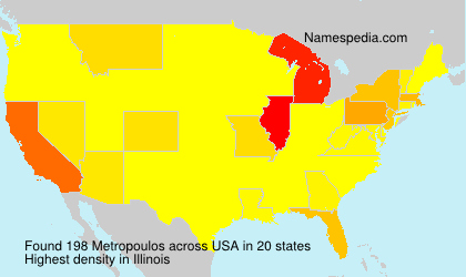 Surname Metropoulos in USA Surname Metropoulos in USA