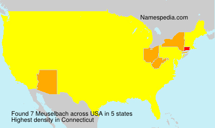 Surname Meuselbach in USA Surname Meuselbach in USA
