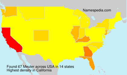 Surname Meuter in USA Surname Meuter in USA