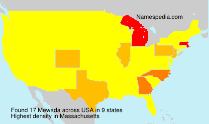 Surname Mewada in USA Surname Mewada in USA