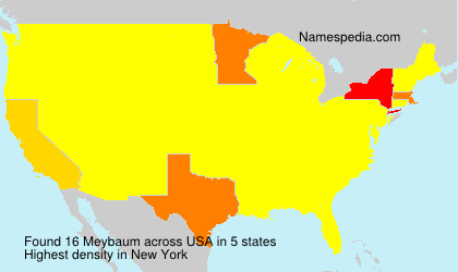 Surname Meybaum in USA Surname Meybaum in USA