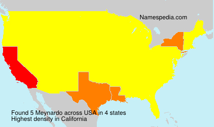 Surname Meynardo in USA Surname Meynardo in USA
