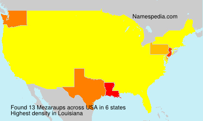 Surname Mezaraups in USA Surname Mezaraups in USA