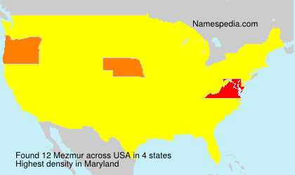 Surname Mezmur in USA Surname Mezmur in USA