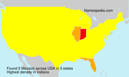 Surname Mezsick in USA Surname Mezsick in USA