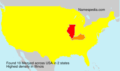 Surname Mezyed in USA Surname Mezyed in USA