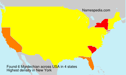 Surname Mgrdechian in USA Surname Mgrdechian in USA