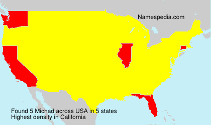 Surname Michad in USA Surname Michad in USA