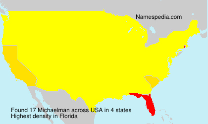 Surname Michaelman in USA Surname Michaelman in USA