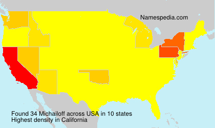 Surname Michailoff in USA Surname Michailoff in USA
