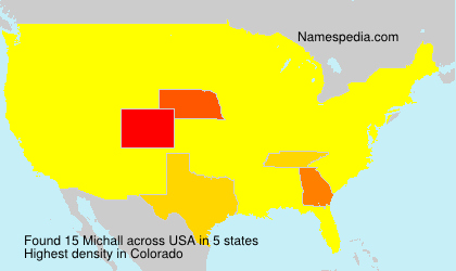Surname Michall in USA Surname Michall in USA