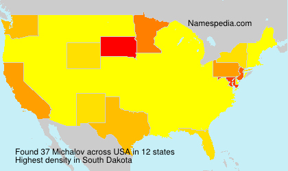 Surname Michalov in USA Surname Michalov in USA