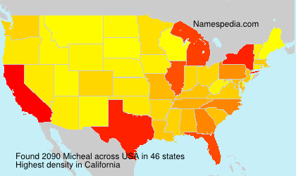 Surname Micheal in USA Surname Micheal in USA