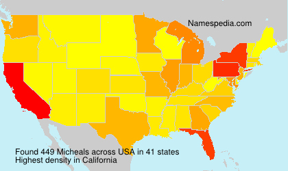 Surname Micheals in USA Surname Micheals in USA
