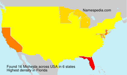 Surname Michejda in USA Surname Michejda in USA