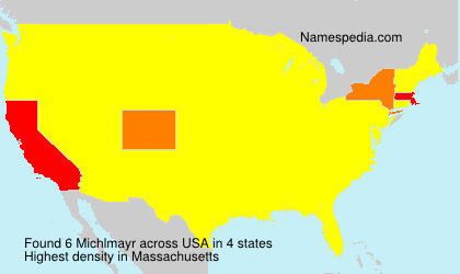Surname Michlmayr in USA Surname Michlmayr in USA