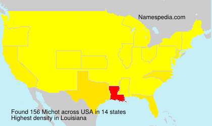 Surname Michot in USA Surname Michot in USA
