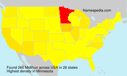Surname Midthun in USA Surname Midthun in USA