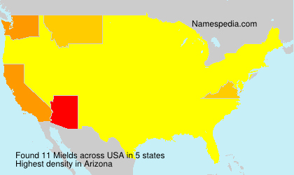 Surname Mields in USA Surname Mields in USA