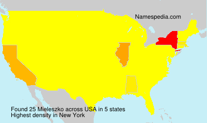 Surname Mieleszko in USA Surname Mieleszko in USA