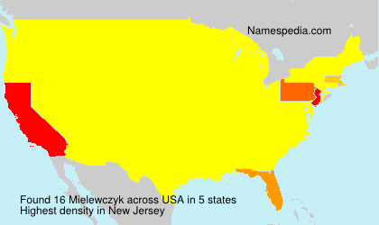 Surname Mielewczyk in USA Surname Mielewczyk in USA