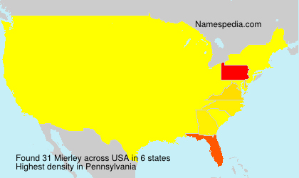 Surname Mierley in USA Surname Mierley in USA