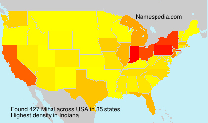 Surname Mihal in USA Surname Mihal in USA