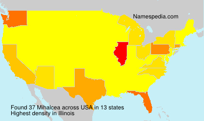 Surname Mihalcea in USA Surname Mihalcea in USA