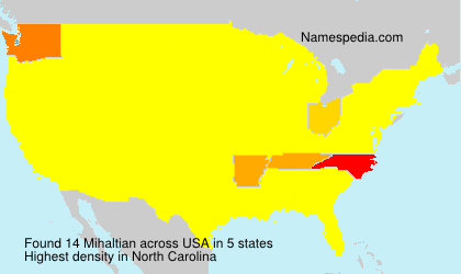 Surname Mihaltian in USA Surname Mihaltian in USA