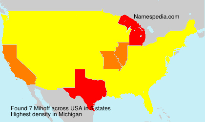 Surname Mihoff in USA Surname Mihoff in USA