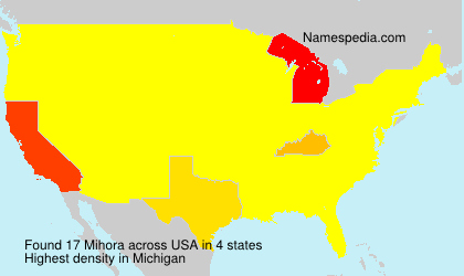 Surname Mihora in USA Surname Mihora in USA