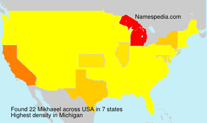 Surname Mikhaeel in USA Surname Mikhaeel in USA