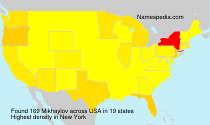 Surname Mikhaylov in USA Surname Mikhaylov in USA