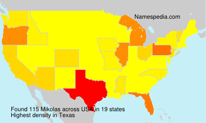 Surname Mikolas in USA Surname Mikolas in USA