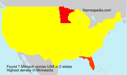 Surname Mikosch in USA Surname Mikosch in USA