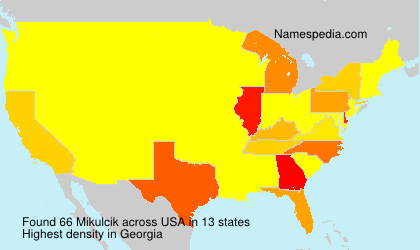 Surname Mikulcik in USA Surname Mikulcik in USA