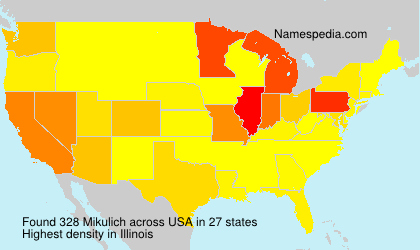 Surname Mikulich in USA Surname Mikulich in USA