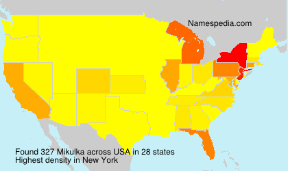 Surname Mikulka in USA Surname Mikulka in USA