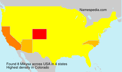 Surname Mikysa in USA Surname Mikysa in USA