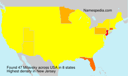 Surname Milavsky in USA Surname Milavsky in USA