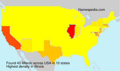 Surname Milecki in USA Surname Milecki in USA