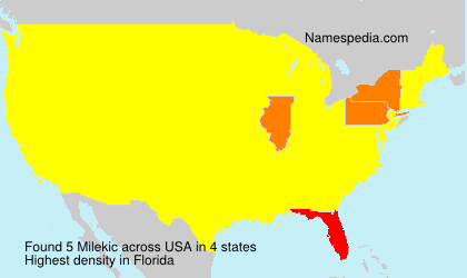 Surname Milekic in USA Surname Milekic in USA