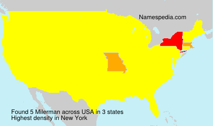 Surname Milerman in USA Surname Milerman in USA